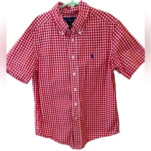Ralph Lauren boys button down shirt. Great condition, size Medium (10-12).